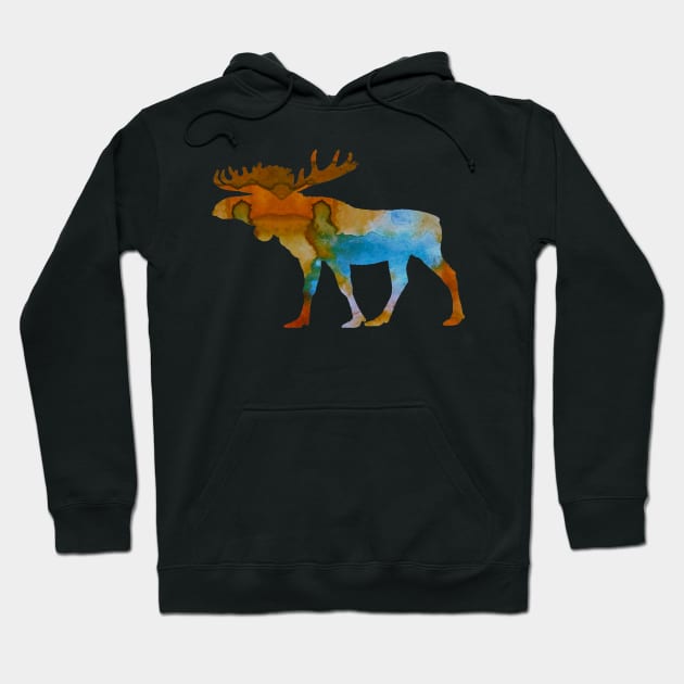 Moose Hoodie by BittenByErmines